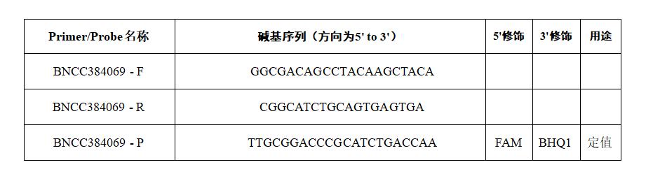 Equine arteritis virus RNA standard-BNCC