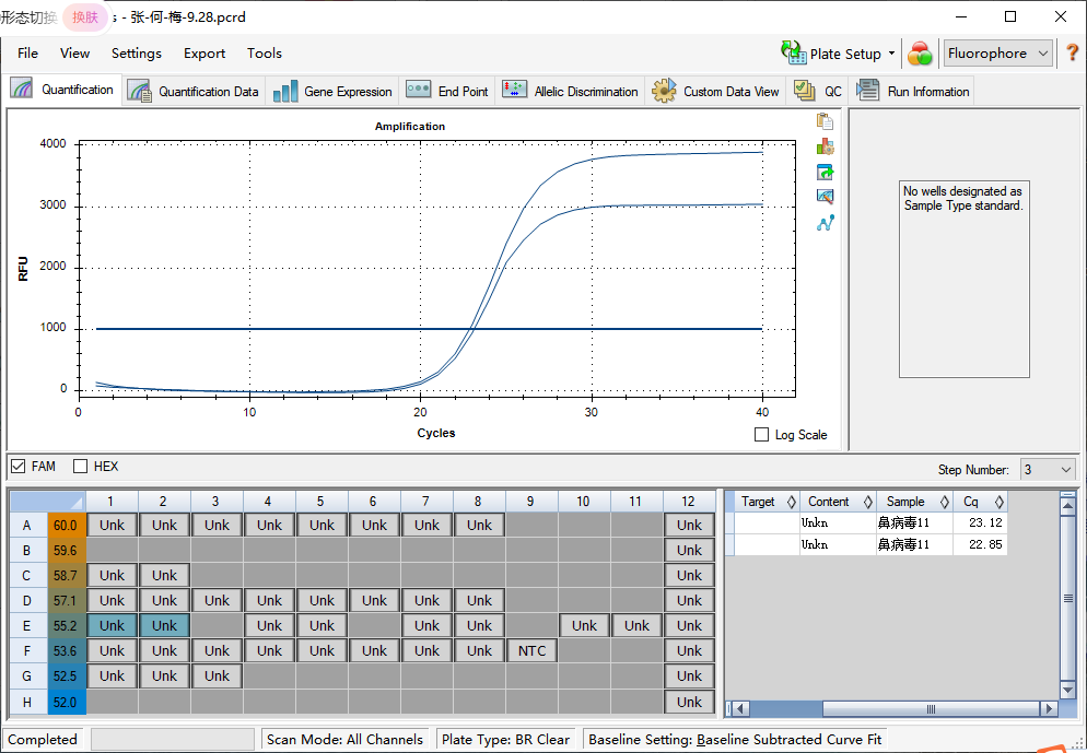 Human rhinovirus type 11 nucleic acid reference substance (Heat-inactivated) (strongly positive)-BNCC